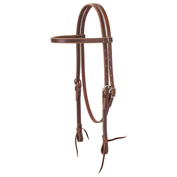 Latigo Leather Browband Headstall