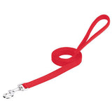 Prism Classic Leash, Nylon, Red, 3/4" x 6