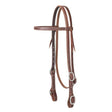 Working Tack Browband Headstall with Buckle Bit Ends