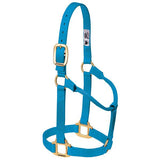 Original Non-Adjustable Nylon Horse Halter, Weanling, Hurricane Blue