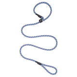 Rope Slip Lead, Gray/Purple/Teal, 4