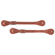 Barbed Wire Spur Straps, Russet
