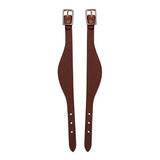 Bridle Leather Fender Hobbles, Flared