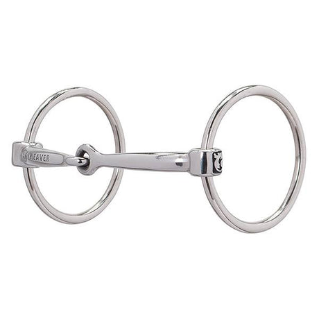 Jeremiah Watt Sagebrush Series Horse Bit, 5" Snaffle Mouth w/Copper Inlay, 2-3/4" Rings