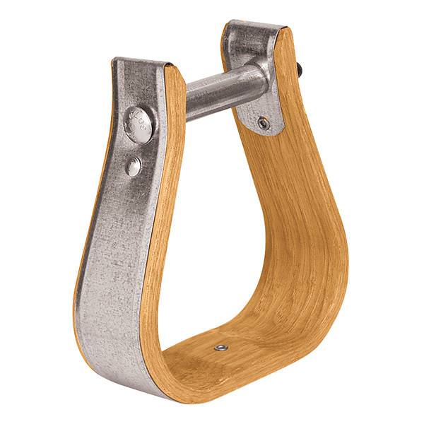 Wooden Stirrups, Ladies/Youth, 2" Tread