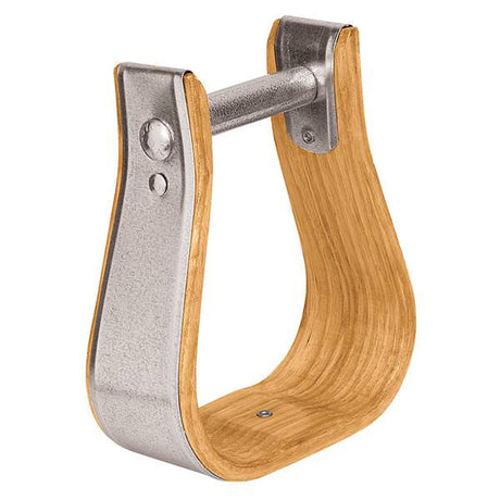 Wooden Stirrups, Visalia, 2" Tread