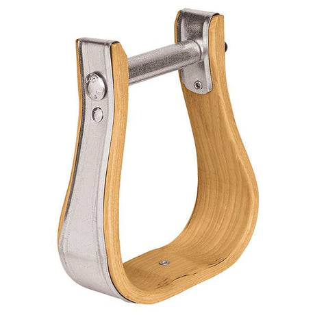 Wooden Stirrups, Bell, 3" Tread