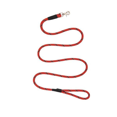 Rope Leash, 1/2" x 4, Canyon Red