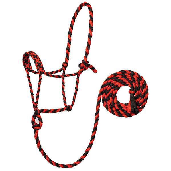 Red selling Double Twist Muletape Halter