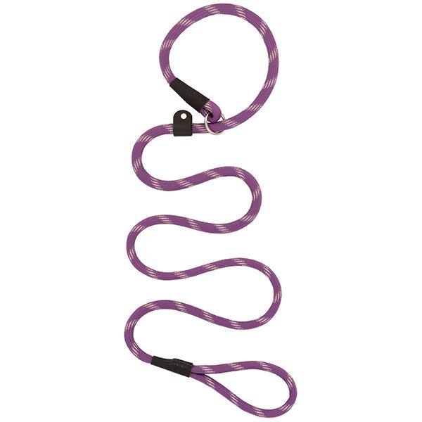 Rope Slip Lead, 1/2" x 4, Plum Wine/Pink