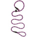 Rope Slip Lead, 1/2" x 4, Plum Wine/Pink