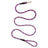 Rope Leash, 1/2" x 6, Plum Wine/Pink