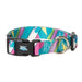 Patterned Adjustable Snap-N-Go Dog Collar, Pop Art