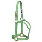 Original Non-Adjustable Halter 3/4" Weanling/Pony, Pistachio Green