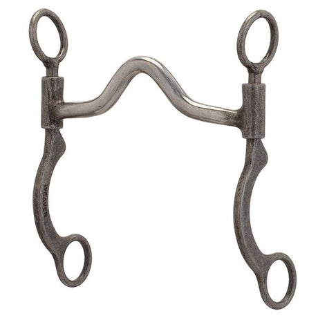 Pro Series Short 6-1/2" Cheek Horse Bit, Sweet Iron Port