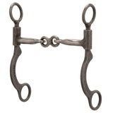 Pro Series Short 6-1/2" Cheek Horse Bit, Three Piece Dogbone