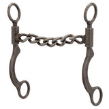 Pro Series Short 6-1/2" Cheek Horse Bit, Sweet Iron Chain