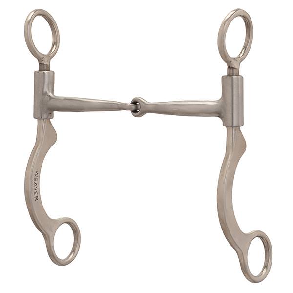 Pro Series Short 6-1/2" Cheek Horse Bit, Sweet Iron Snaffle