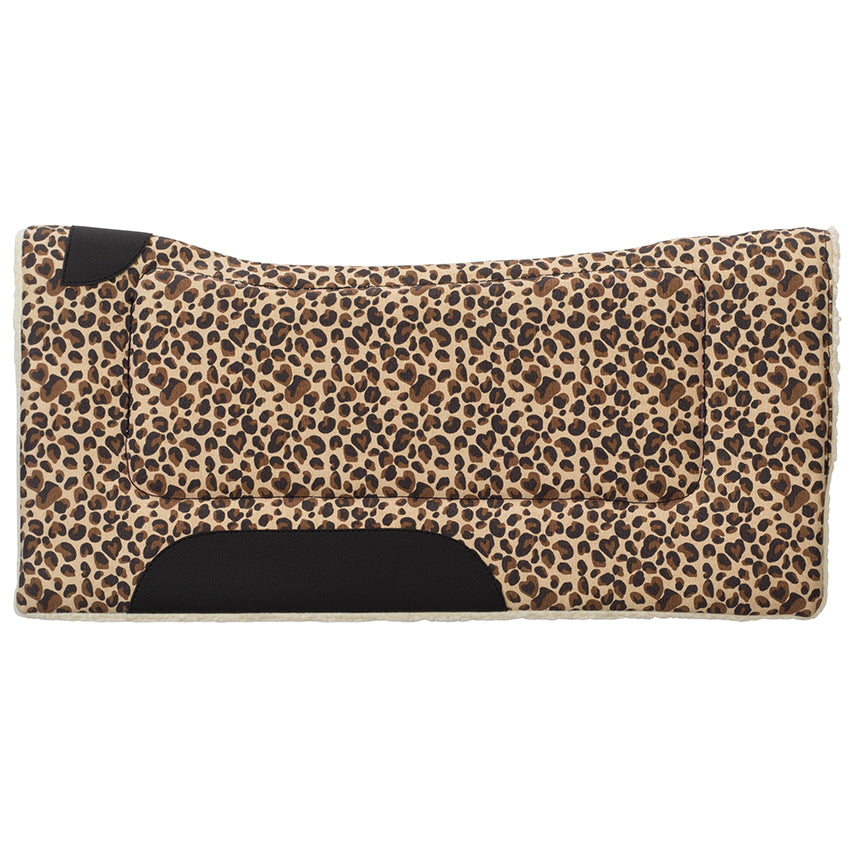 Best ever saddle pad with cheetah wear leathers