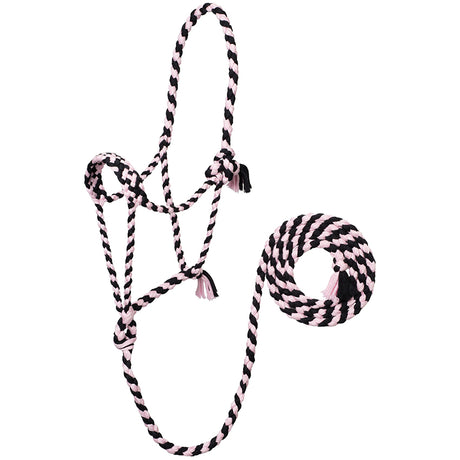 EcoLuxe<sup>&trade;</sup> Braided Rope Halter with 8 Lead, Average Horse