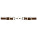 Heavy-Duty Nylon Curb Strap with 4-1/2" Single Link Chain