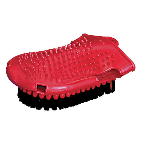 Weaver Leather Dandy Brush with Stiff PVC Bristles