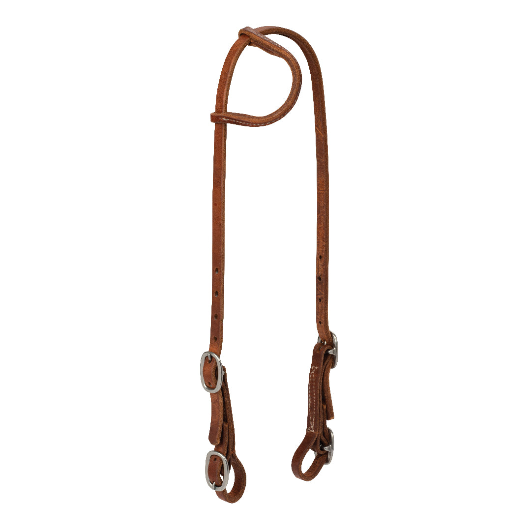 ProTack® Sliding Ear Headstall with Buckle Bit Ends